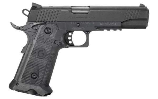 Witness 2311 5" Gov OR 45ACP Blk Far-Dot 11+1