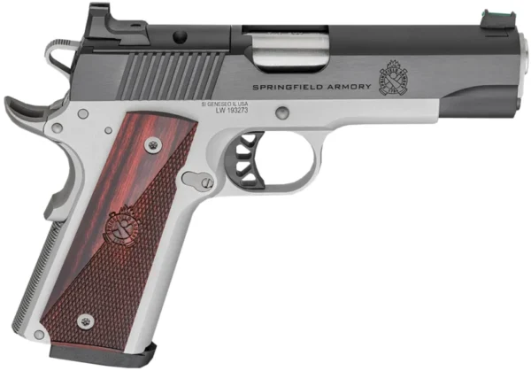 1911 Ronin AOS 9MM 4.25" Blued/Satin 9-rd