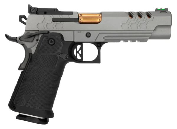 2K11 Stainless Trgt 9mm 5" OR SS/Blk (3)10rd