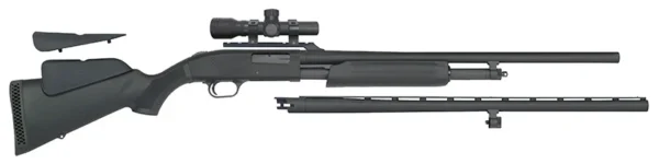 500 Combo Deer 20ga 26/24" Blk 6rd w/scope