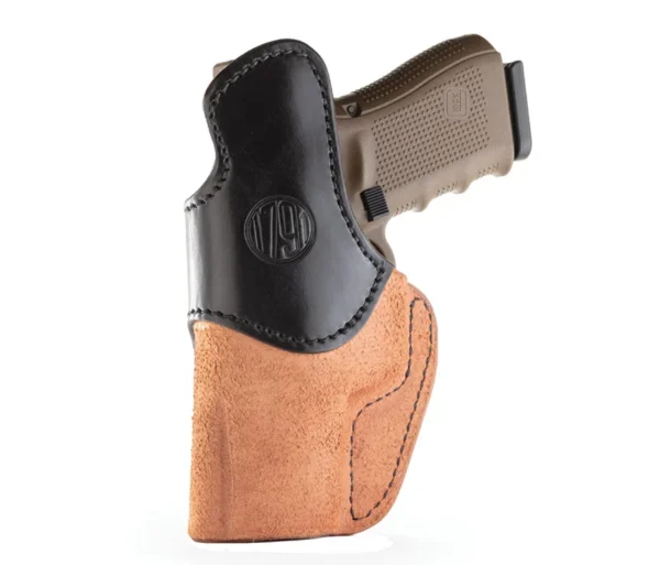 1791 Rigid Cons Holster Brn/Blk RH Sz 4
