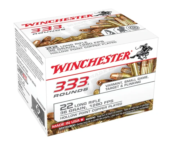 333 22LR 36gr CPHP 333rd/Box