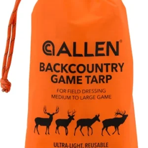ALLEN BACKCOUNTRY GAME TARP - 4' X 4'9" BLAZE ORANGE