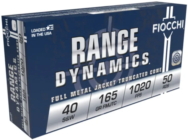 40 S&W 165gr FMJ Truncated 50rd