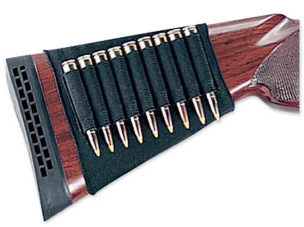 Rifle Butt Stock Shell Holder Black