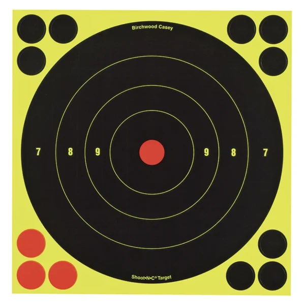 Shoot-N-C 8" Bull's-Eye 30pk