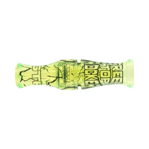 Zink Green Top Rocker Duck Mouth Call Interference Green