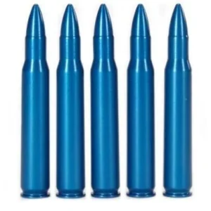 A-Zoom Aluminum Snap Caps .30-06 Blue 5/pk